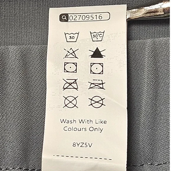 Halara Flex High Waisted Tie Side Wide Leg Work Pants, Medium Regular, Grey - Picture 9 of 13